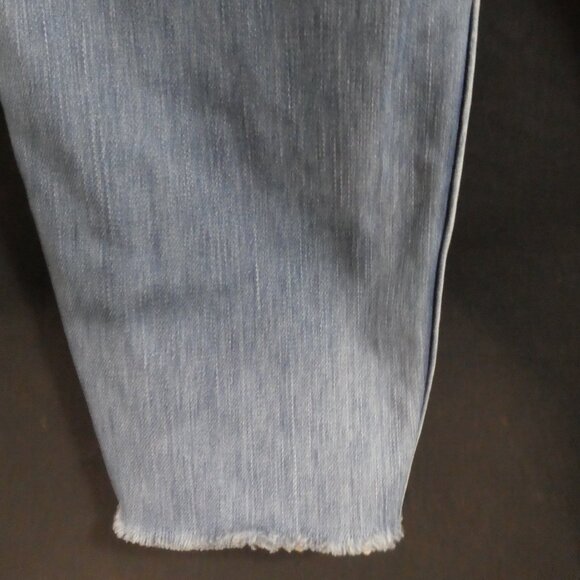 CANIFA JEANS | size 29 | Faded Blue Distressed Cotton Denim Jeans - Picture 14 of 15